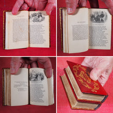 Load image into Gallery viewer, Milton, John. Poetical works of John Milton >>MINIATURE SIGNED BINDING<< Publication Date: 1840 CONDITION: VERY GOOD