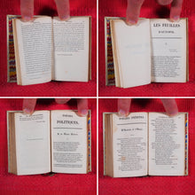 Load image into Gallery viewer, Feuilles d'Automne, suivi de plusieurs pieces nouvelles. Hugo, Victor. Publication Date: 1840 CONDITION: VERY GOOD