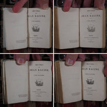 Load image into Gallery viewer, Oeuvres de Jean Racine. >>MINIATURE FRENCH CLASSIC<< Racine, Jean. Publication Date: 1826 CONDITION: VERY GOOD