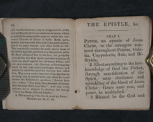 Load image into Gallery viewer, General Epistles of Peter. Groom, T. Islington Row. Birmingham. Circa 1830.