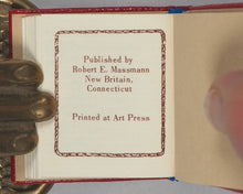 Load image into Gallery viewer, A Boston cordial. E Helene Sherman. Jerome Rubin. Robert E Massmann. REM Miniatures. New Britain, Conn. 1981.