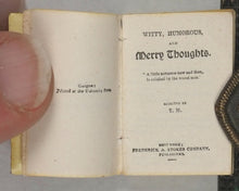 Load image into Gallery viewer, Mason, Thomas. Witty, Humorous and Merry Thoughts. Bryce, David & Son. Glasgow. Circa 1883.