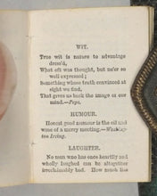 Load image into Gallery viewer, Mason, Thomas. Witty, Humorous and Merry Thoughts. Bryce, David & Son. Glasgow. Circa 1883.