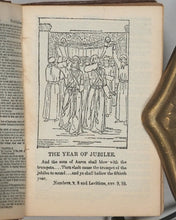 Load image into Gallery viewer, Holy Bible Containing the Old and New Testaments. Chained Bible and Lectern. Bryce, David & Son. 1901.