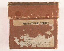 Load image into Gallery viewer, Miniature Series boxed set 10 finely bound miniature books. Oscar Wilde; Oliver Goldsmith; Thomas Gray; Edgar A. Poe; Rudyard Kipling; Omar Khayyam; John G. Whittier; Elizabeth B. Browning; Oliver Goldsmith; James R. Lowell. Thomas Y. Crowell Co. N.Y.1911