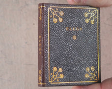 Load image into Gallery viewer, Miniature Series boxed set 10 finely bound miniature books. Oscar Wilde; Oliver Goldsmith; Thomas Gray; Edgar A. Poe; Rudyard Kipling; Omar Khayyam; John G. Whittier; Elizabeth B. Browning; Oliver Goldsmith; James R. Lowell. Thomas Y. Crowell Co. N.Y.1911