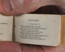 Load image into Gallery viewer, Daily Verses. Religious Tract Society. The Depository, 56 Paternoster Row. London. Circa 1836.