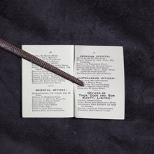 Load image into Gallery viewer, Cook, Thomas. Table of Foreign Moneys, shewing approximate value in sterling. Cook, Thomas & Son. Ludgate Circus. London. 1897