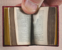 Load image into Gallery viewer, Holy Bible containing Old and New testaments. Bryce, David & Son. Glasgow. 1901. >>Fabulously rebound miniature English Bible<<