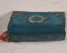 Load image into Gallery viewer, Needlecase 'blook'. Complete with attached bevelled pocket mirror and original 'blook' holder.