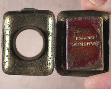 Load image into Gallery viewer, Smallest English Dictionary in the World. Bryce, David & Son. Glasgow. 1893.>>MINIATURE BRYCE DICTIONARY IN LOCKET<<