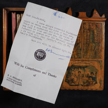 Load image into Gallery viewer, Infant's Library. Marshall, John. Circa 1800. 16 volumes. Complete with original sycamore bookcase.