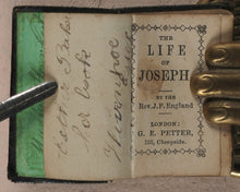 Load image into Gallery viewer, Life of Joseph. England, J.P. Petter, G.E. 102, Cheapside, London. Circa 1845.