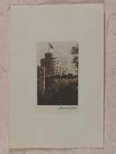 Load image into Gallery viewer, Willis, Frank (1865-1932). Original Set of Signed Artist's India Proof Miniature Line Engravings for H.M.Queen Mary. Willis, Frank (1865-1932). Whitstable, Kent. 1923.