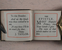 Load image into Gallery viewer, Thumb Bible by Bishop Jeremy Taylor. Hodder & Stoughton. London. 1888.