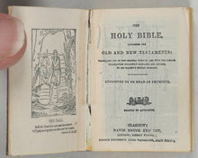 Load image into Gallery viewer, Holy Bible containing Old and New testaments. Bryce, David & Son. Glasgow. 1901.