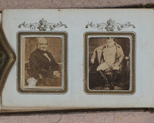 Load image into Gallery viewer, Royal photograph album of albumen miniature portraits. Circa 1868.