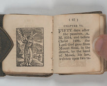 Load image into Gallery viewer, Bible in Miniature. Or, a Concise History of the Old and New Testaments. Mozley, H. Derby. 1821.