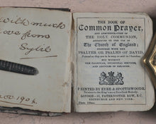 Load image into Gallery viewer, Church of England. Book of Common Prayer. Eyre & Spottiswoode. London. 1903.