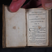 Load image into Gallery viewer, Boethius, Anicius Malius. De Consolatione Philosophiae Libri V. Caesius, G. J. Amsterdam. 1625.