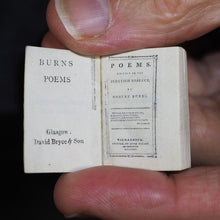 Load image into Gallery viewer, Burns, Robert. Poems chiefly in Scottish dialect. Kilmarnock, Printed by John Wilson, 1796. 1899.