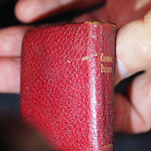 Load image into Gallery viewer, Book of Common Prayer and Administration of the Holy Communion According to the Use of the Church of England. Oxford University Press Warehouse, Amen Corner. Henry Frowde. London. 1898. Silver plaque.