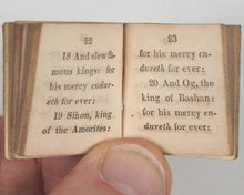 Load image into Gallery viewer, One hundred and thirty-sixth psalm. Showell, John W. Birmingham. Circa 1840.