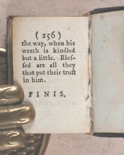 Load image into Gallery viewer, Bible in Miniature or a Concise History of the Old & New Testaments. Harris, W. London. 1775.