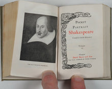 Load image into Gallery viewer, Shakespeare, William. Pocket Portrait Shakespeare. Complete with glossary. Bryce, David & Sons. Glasgow. Circa 1899.