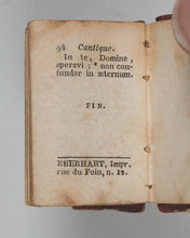 Load image into Gallery viewer, Petit Paroissien de la Jeunesse. Marcilly. Rue St. Jacques, 10. Paris. Circa 1840.