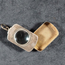 Load image into Gallery viewer, Smallest English Dictionary in the World. Comprising: besides the ordinary & newest words in the language, short explanations of a large number of scientific, philosophical, literary & technical terms. Bryce, David & Son. Glasgow. 1893. SILVER LOCKET