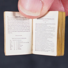 Load image into Gallery viewer, Smallest English Dictionary in the World. Comprising: besides the ordinary and newest words in the language, short explanations of a large number of scientific, philosophical, literary and technical terms. Bryce, David & Son. Glasgow. Circa 1894.