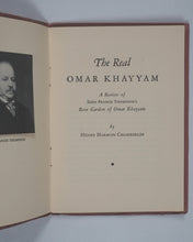 Load image into Gallery viewer, Omar Khayyam. Rose Garden of Omar Khayyam. Thompson, Eben Francis. Commonwealth Press. Worcester, Mass. 1932.