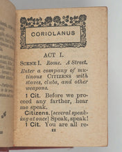 Load image into Gallery viewer, 28 Shakespeare Plays and Poems on a unique revolving bookcase. Ellen Terry edition. David Bryce and Son. Glasgow. 1904.