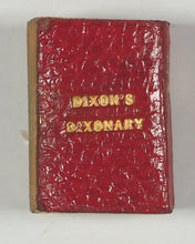 Load image into Gallery viewer, Bryce, David & Son. Glasgow. Advertising. Smallest English Dictionary in the World. Dixon's Crucibles promotional edition. Glasgow. Circa 1900.