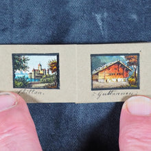 Load image into Gallery viewer, Petits Souvenirs de la Suisse. No publisher but probably Maehly-Lamy. Circa 1840. Miniature souvenir from Switzerland.