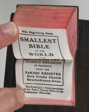 Load image into Gallery viewer, Holy Bible and Lectern. Nimmo, Hay & Mitchell. Edinburgh. 1919.