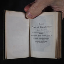 Load image into Gallery viewer, Shakespeare, William. Pocket Portrait Shakespeare. Complete with glossary. Bryce, David & Sons. Glasgow. Circa 1899.