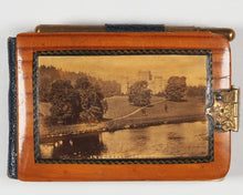 Load image into Gallery viewer, Mauchline Miniature Notebook from Inverary Castle. Scotland, Circa 1878.