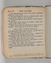 Load image into Gallery viewer, Church of England. Book of Common Prayer. Eyre & Spottiswoode. London. Circa 1903.