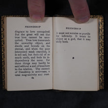 Load image into Gallery viewer, Emerson, Ralph Waldo. Friendship. Hill, Leopold B. 2 Langham Place, WC1. London. Circa 1908.