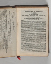 Load image into Gallery viewer, Holy Bible containing Old and New testaments: Translated Out of the Original Toungues, And With The Former Translations Diligently Compared And Revised. By His Majesty's Special Comand. Printed by Authority. Bryce, David & Son. Glasgow. 1901.
