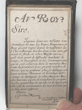Load image into Gallery viewer, Marcel, Guillaume. Tablettes chronologiques contenant suite des papes, empereurs & roys, pour servir de plan à ceux qui lisent l'histoire profane : présentées au roy. Mortier, Chez Pierre, libraire. Amsterdam. 1686.