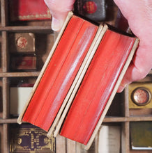 Load image into Gallery viewer, Sacchetti, Franco. Novelle cittadino fiorentino. G. Barbera, editore. Firenze. 1860. >>MINIATURE BOOKS WITH OCCULT ASSOCIATION IN GOTHIC BOOKCASE<<