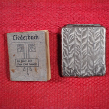 Load image into Gallery viewer, Kleines antikes. Liederbuch>>MINIATURE JUGENDSTIL SONGBOOK WITH ORIGINAL CASE<< Publication Date: 1900 CONDITION: VERY GOOD