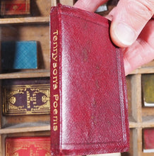 Load image into Gallery viewer, Tennyson, Alfred Lord. Early poems. >>SCARCE MINIATURE BRYCE<<Publication Date: 1900 CONDITION: VERY GOOD