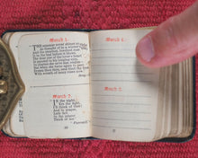 Load image into Gallery viewer, Royal Bijou Birthday Book. Selection from the Poetical Works of Shakespeare, Wordsworth, Hood, Tennyson, Moore, Burns, Cowper, Scott, Goldsmith, Hemans, Byron, Milton. Eyre & Spottiswoode. Ltd., 33, Paternoster Row, E.C. London. 1901.