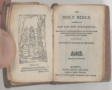 Load image into Gallery viewer, Allies Bible in Khaki, 1914. Holy Bible containing Old and New testaments. Translated out of the original tongues by His Majesty's special Command. Bryce, David & Son. Glasgow. 1914.