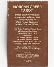 Load image into Gallery viewer, Morgan-Greer Tarot. Morgan Press Inc. 1979. First edition.