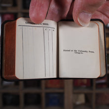 Load image into Gallery viewer, Tom Thumb Calendar, Diary and Proverb Book for 1893. >>SCARCE TOM THUMB MINIATURE BOOK<< Publication Date: 1892 CONDITION: VERY GOOD